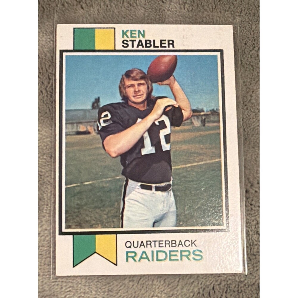 1973 Topps - Ken Stabler #487 (RC)